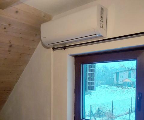 Klimatizace do podkroví