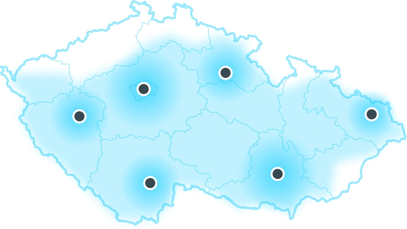 Montáž klimatizace zajistíme v těchto lokalitách České republiky