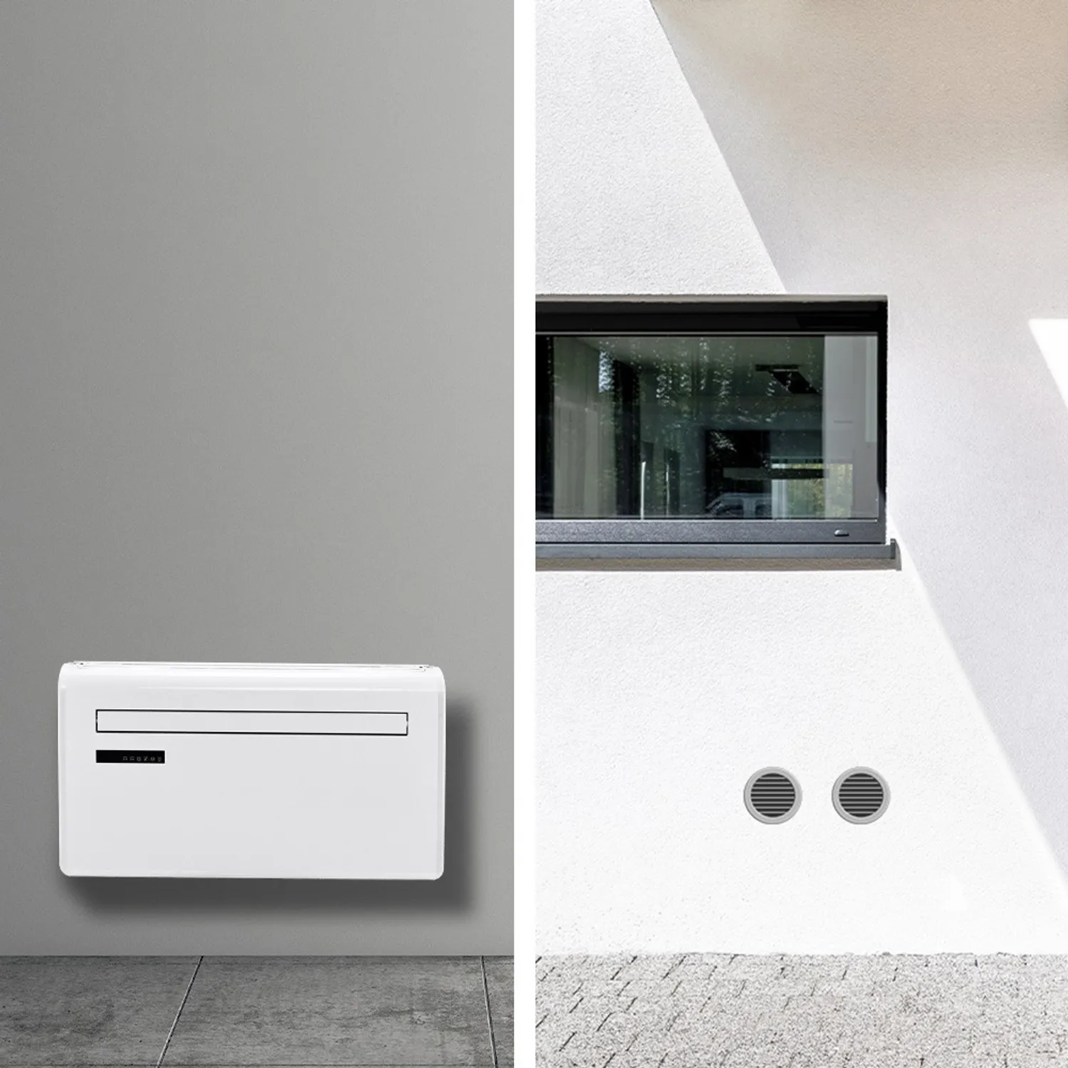 Mono klimatizace - z venku