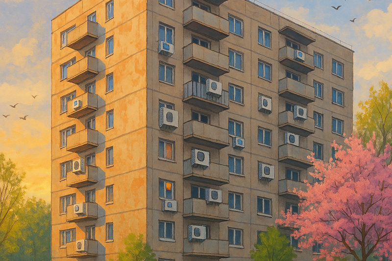 Jaké typy klimatizací jsou vhodné na balkon?