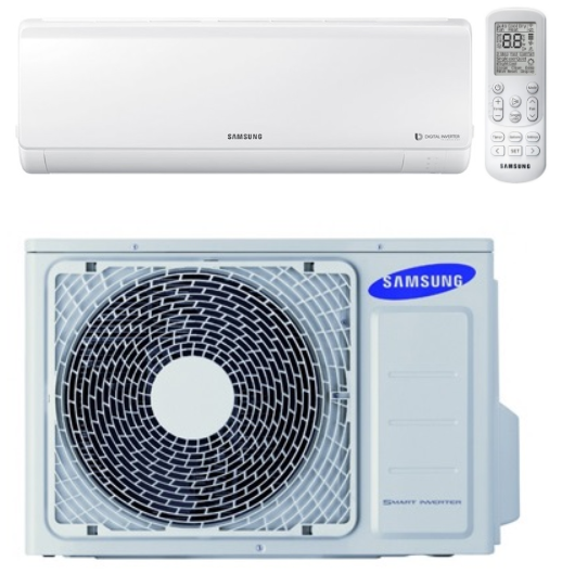 Klimatizace Samsung - vnější a vnitřní jednotka