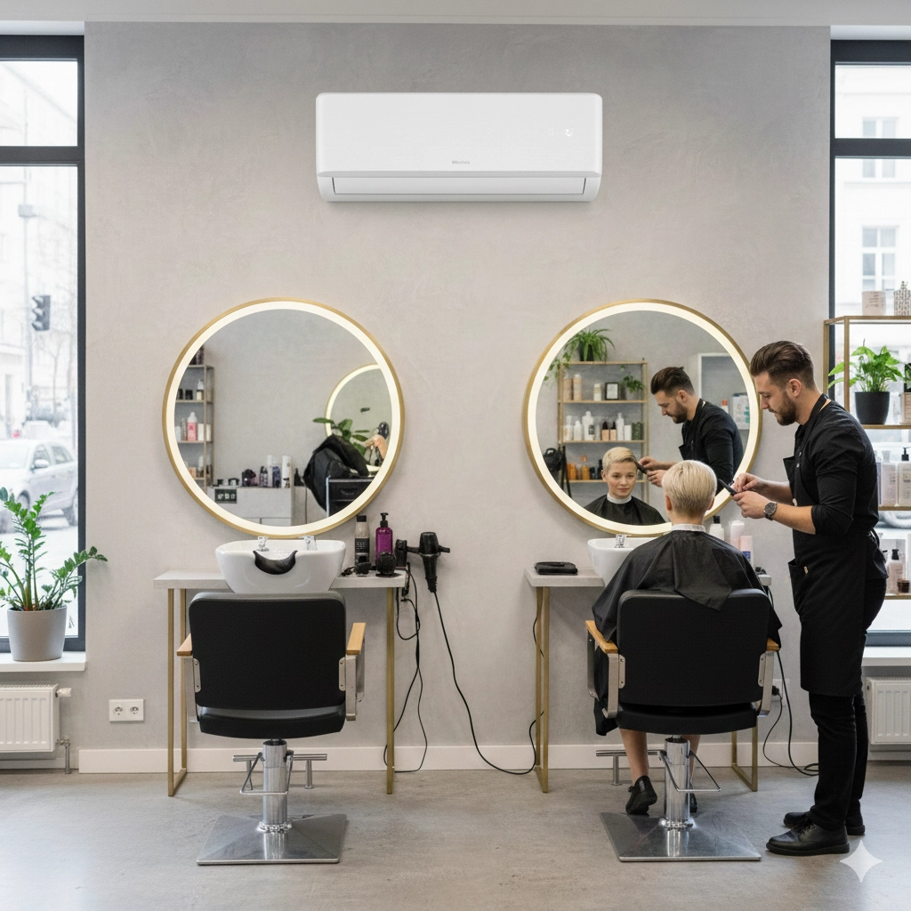 Klimatizace do kadeřnictví